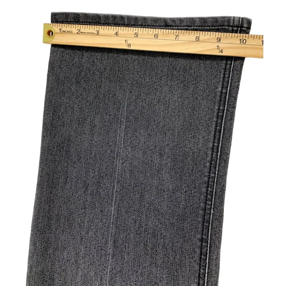 Tommy Hilfiger Jeans Womens Size 14 American Hope Bootcut Light Wash Black Denim